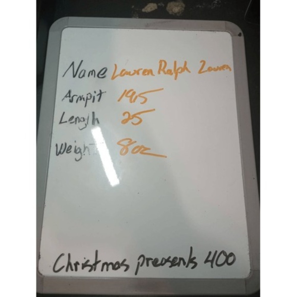 Lauren Ralph Lauren Black White‎ Paisley Smocked Peasant Blouse Top Large Cotton - Picture 7 of 7